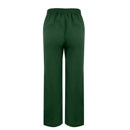 Linen High Waist Women's Summer Pants Lightweight Casual Beach Trousers