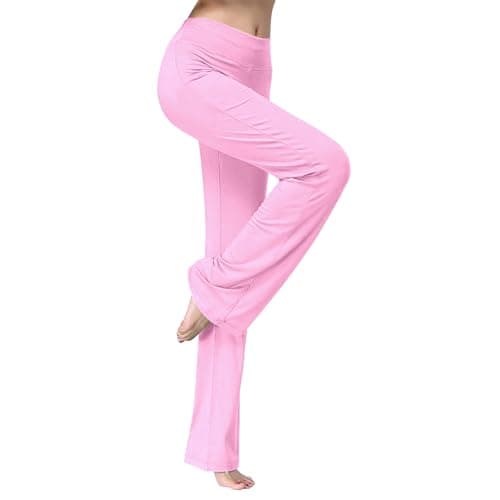 Trendy Women's Stretch Wide Leg Gym Sweatpants for Running and Casual Wear