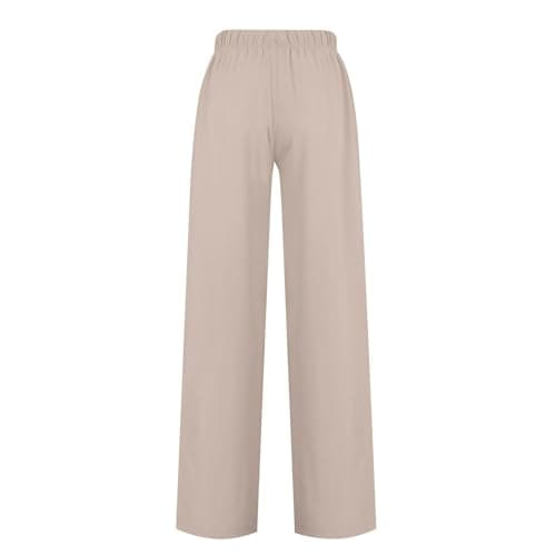 Yxzogd Women's High Waisted Flowy Palazzo Pants with Pockets