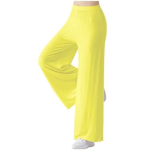 Yxzogd High-Waisted Wide Leg Yoga Pants for Women