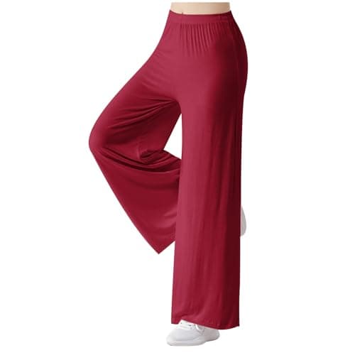 Yxzogd High-Waisted Wide Leg Yoga Pants for Women