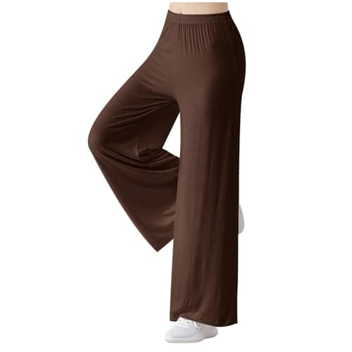 Yxzogd High-Waisted Wide Leg Yoga Pants for Women