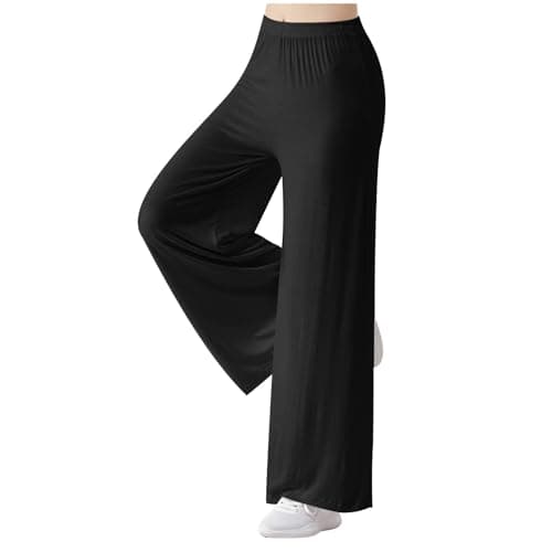Yxzogd High-Waisted Wide Leg Yoga Pants for Women