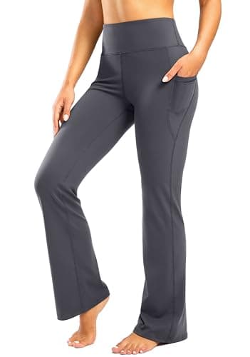 G Gradual High-Waisted Flare Yoga Pants with Pockets
