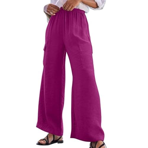 Women's Casual Wide-Leg Trousers