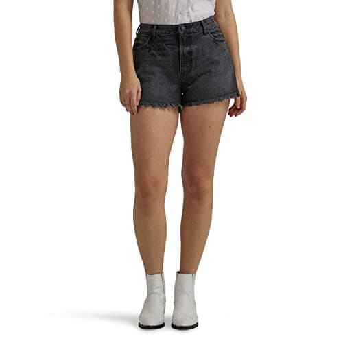Wrangler Women's Mid-Rise Vintage Denim Shorts
