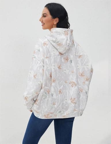 Oversized Leopard Print Hoodie for Women and Men