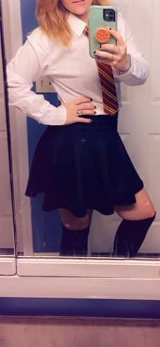 Women's Basic A-Line Mini Flared Skater Party Skirt