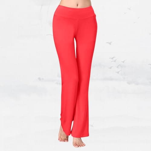 Trendy Women's Stretch Wide Leg Gym Sweatpants for Running and Casual Wear