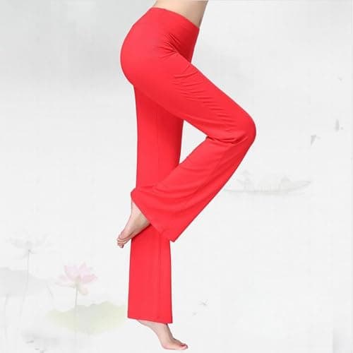 Trendy Women's Stretch Wide Leg Gym Sweatpants for Running and Casual Wear