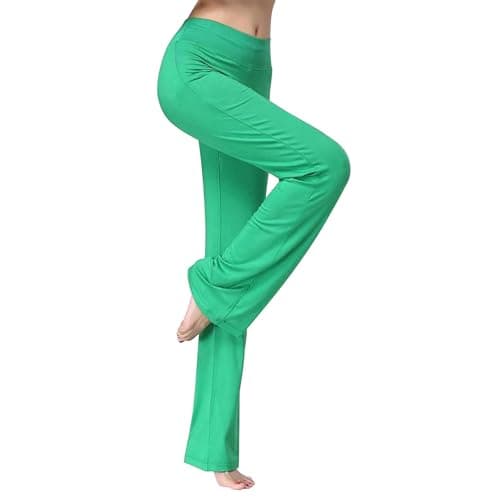 Trendy Women's Stretch Wide Leg Gym Sweatpants for Running and Casual Wear