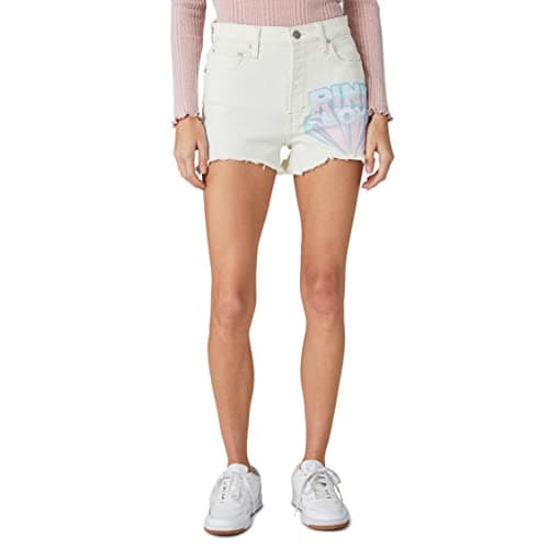 Lucky Brand Women's High Rise Denim Mom Shorts