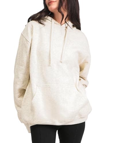 Stylish Aon Women's Oversized Hoodie | High Cotton Blend | Extra Breathability | Modern Fit