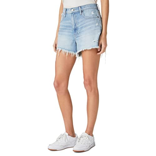 Lucky Brand Women's High Rise Denim Mom Shorts