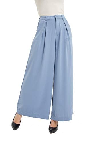Tronjori Women High Waist Palazzo Pants