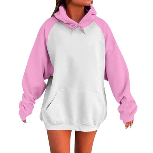 Cute Oversized Women's Winter Sweatshirt Pullover Top
