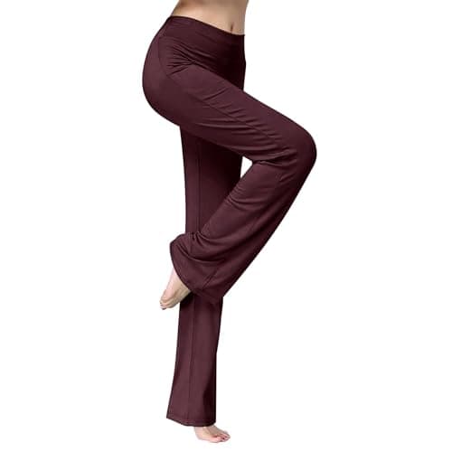 Trendy Women's Stretch Wide Leg Gym Sweatpants for Running and Casual Wear