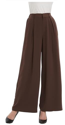 Tronjori Women High Waist Palazzo Pants