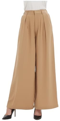 Tronjori Women High Waist Palazzo Pants