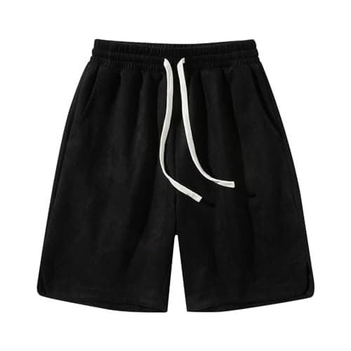 Sunaei Mens Lightweight Casual Drawstring Shorts for Summer Workout and Vacation