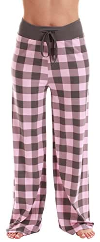 Just Love Womens Wide Leg Casual Comfort Stretch Palazzo Pajamas