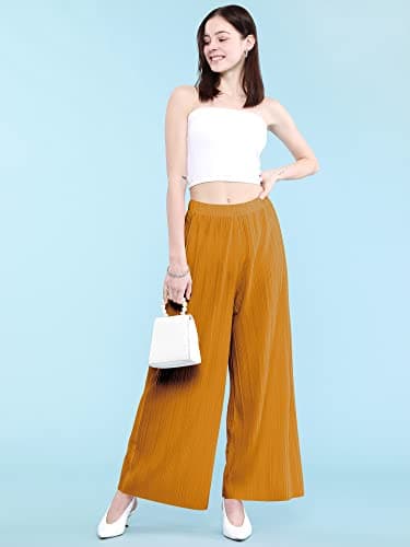 Wide Leg Palazzo Pants for Women