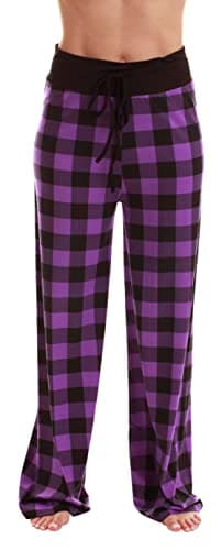 Just Love Womens Wide Leg Casual Comfort Stretch Palazzo Pajamas