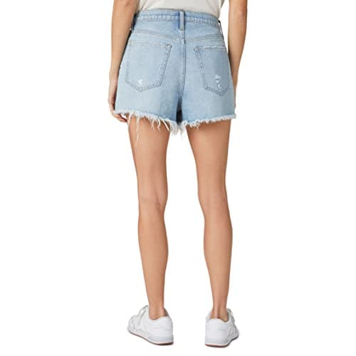 Lucky Brand Women's High Rise Denim Mom Shorts