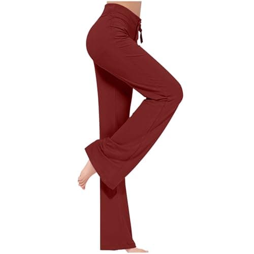 Yxzogd Women's Plus Size Casual Drawstring Yoga Pants