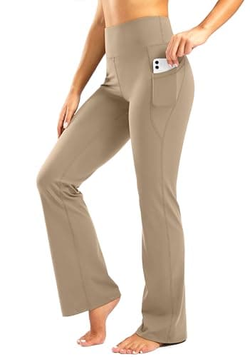 G Gradual High-Waisted Flare Yoga Pants with Pockets