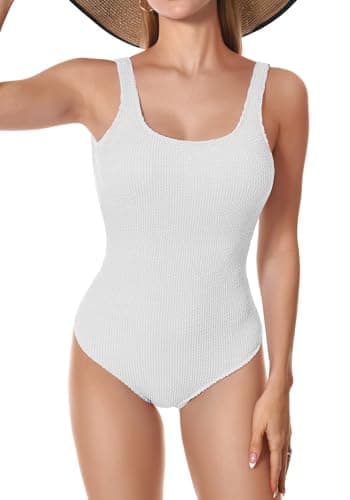Angerella Women's Tummy Control High Waisted Swimsuit