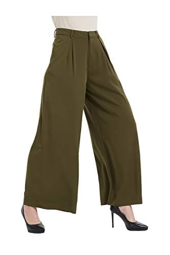 Tronjori Women High Waist Palazzo Pants