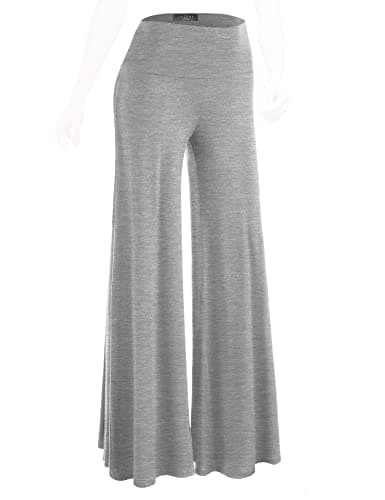 Johnny MBJ Women's Casual Comfy Wide Leg Palazzo Pants (XS~5XL)