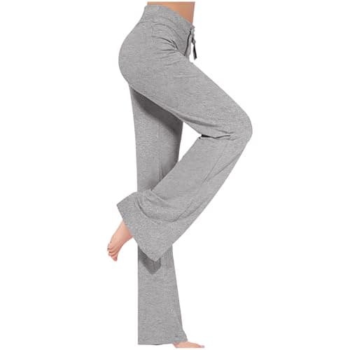 Yxzogd Women's Plus Size Casual Drawstring Yoga Pants