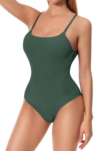 Women's Tummy Control High Waisted One Piece Swimsuit