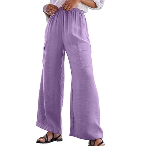 Women's Casual Wide-Leg Trousers