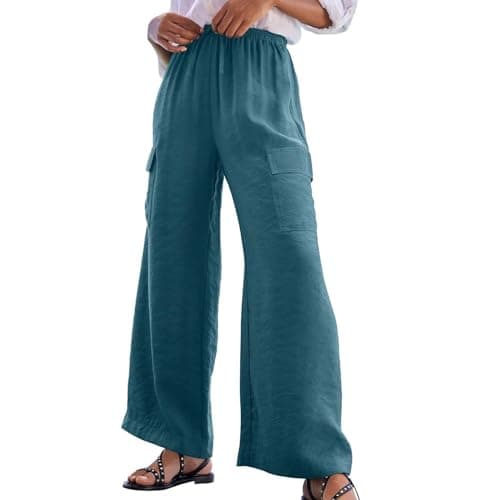 Women's Casual Wide-Leg Trousers