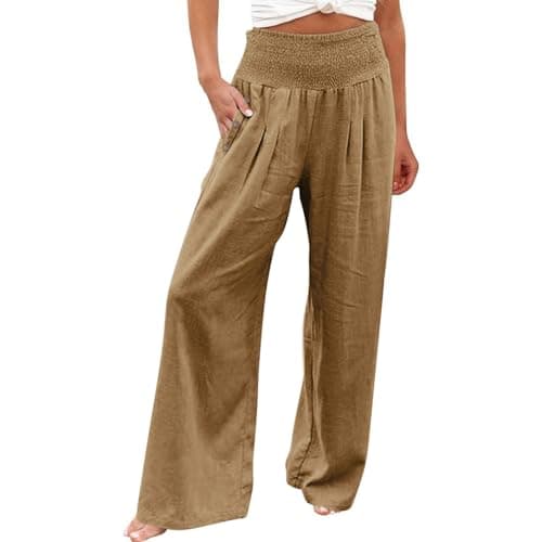 Trendy 2024 Wide Leg Palazzo Pants for Women