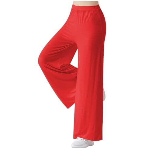 Yxzogd High-Waisted Wide Leg Yoga Pants for Women