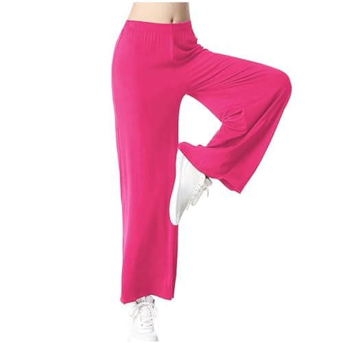 Yxzogd High-Waisted Wide Leg Yoga Pants for Women