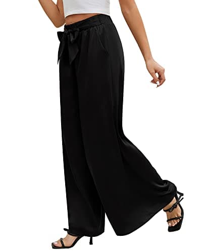QIANXIZHAN Women's Wide Leg Palazzo Pants