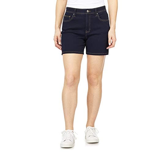 Angels Forever Young 360 Sculpt Mid Thigh Denim Shorts 5" & 7" Inseam