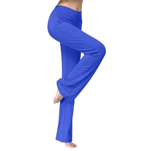 Trendy Women's Stretch Wide Leg Gym Sweatpants for Running and Casual Wear
