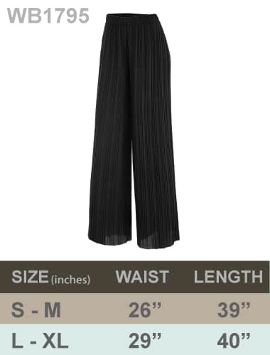 Wide Leg Palazzo Pants for Women