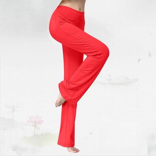 Trendy Women's Stretch Wide Leg Gym Sweatpants for Running and Casual Wear