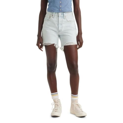 Levi's Women's 501 Mid Thigh Shorts