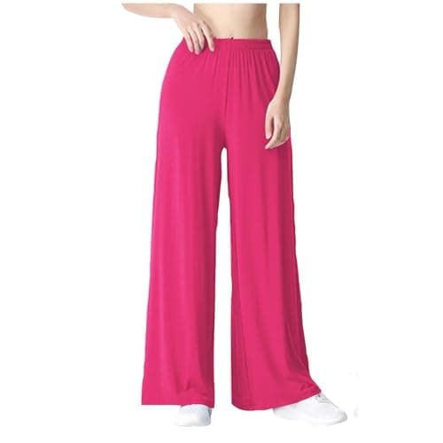 Yxzogd High-Waisted Wide Leg Yoga Pants for Women