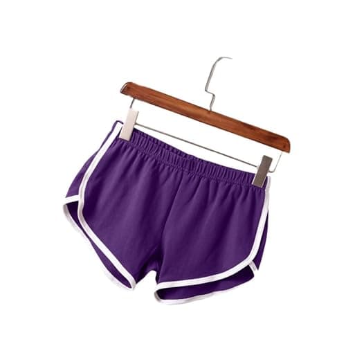 Plus Size Women's Drawstring Shorts for Summer Beach and Workout 2025