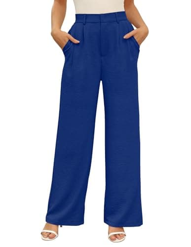 Angerella Women's Wide Leg Business Casual Trousers