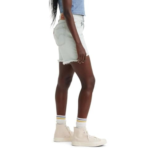 Levi's Women's Mid Thigh Shorts 501